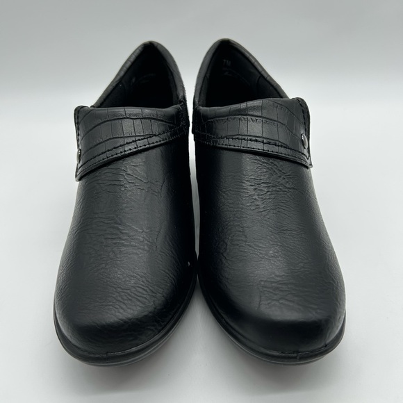 Easy Street Darcy Black Croc Comfort Wave Women’s Loafers Size 8M New With Box - Picture 6 of 12